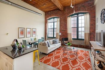 Original wood beams* & high ceilings